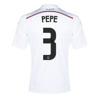 2014-15 Real Madrid Home Shirt (Pepe 3)