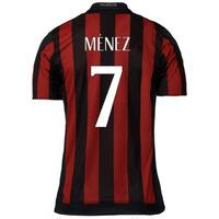 2015-16 AC Milan Home Shirt (Menez 7)