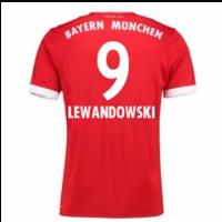 2017 18 bayern munich home short sleeve kids lewandowski 9