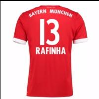 2017-18 Bayern Munich Home Short Sleeve Shirt (Rafinha 13)