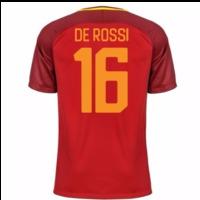 2017-18 Roma Home Shirt (De Rossi 16)