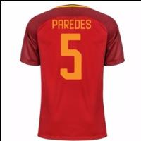 2017-18 Roma Home Shirt (Paredes 5)