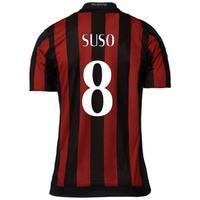 2015-16 AC Milan Home Shirt (Suso 8)