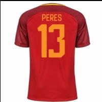 2017-18 Roma Home Shirt (Peres 13)