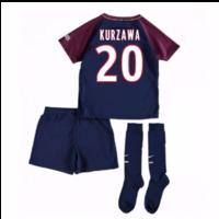 2017-18 Psg Home Mini Kit (Kurzawa 20)