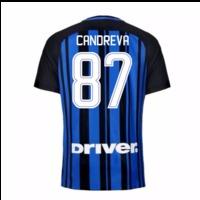 2017-18 Inter Milan Home Shirt (Candreva 87)