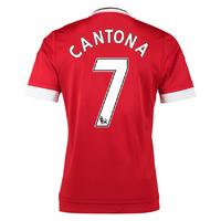 2015 16 man united home shirt cantona 7