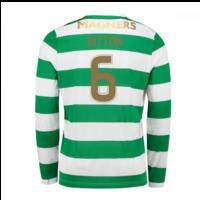 2017-18 Celtic Long Sleeve Home Shirt (Bitton 6)