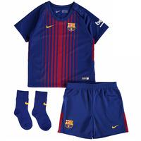 2017-2018 Barcelona Home Nike Baby Kit