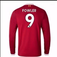 2017-18 Liverpool Home Long Sleeve Shirt (Fowler 9)