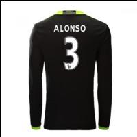 2016-17 Chelsea Away Long Sleeve Shirt (Alonso 3)