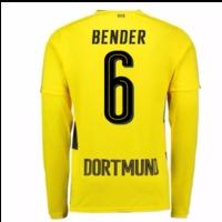 2017-18 Borussia Dortmund Long Sleeve Home Shirt (Bender 6)