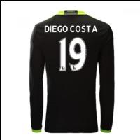 2016-17 Chelsea Away Long Sleeve Shirt (Diego Costa 19)