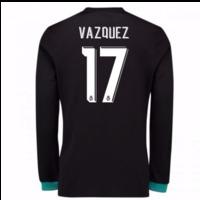 2017-18 Real Madrid Away Long Sl...