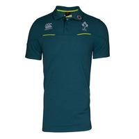 2016-2017 Ireland Rugby Cotton Training Polo Shirt (Ardgillian)