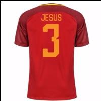 2017 18 roma home shirt jesus 3