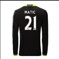 2016-17 Chelsea Away Long Sleeve Shirt (Matic 21)