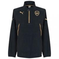 2015 2016 arsenal puma training fleece anthracite kids