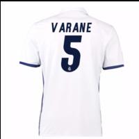 2016 17 real madrid home shirt varane 5