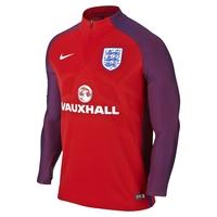 2016-2017 England Nike Authentic Strike Drill Top (Red)