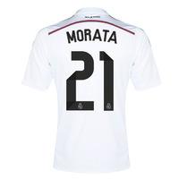 2014-15 Real Madrid Home Shirt (Morata 21)