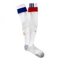 2016 2017 olympique lyon adidas home football socks white