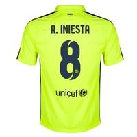 2014-15 Barcelona 3rd Shirt (A.Iniesta 8)