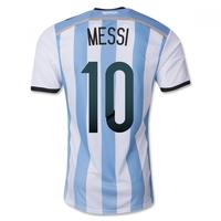 2014-15 Argentina World Cup Home Shirt (Messi 10)
