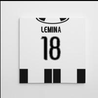 2016-2017 Juventus Canvas Print (Lemina 18)