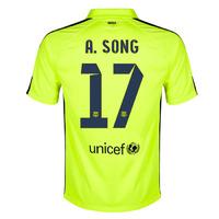 2014-15 Barcelona 3rd Shirt (A.Song 17)