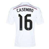 2014-15 Real Madrid Home Shirt (Casemiro 16)