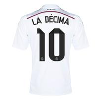 2014-15 Real Madrid Home Shirt (La Decima 10)
