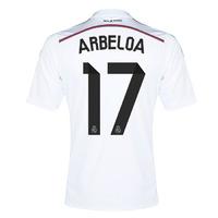 2014-15 Real Madrid Home Shirt (Arbeloa 17)