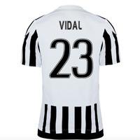 2015-16 Juventus Home Shirt (Vidal 23)