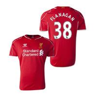 2014-15 Liverpool Home Shirt (Flanagan 38)