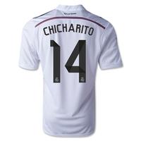 2014-15 Real Madrid Home Shirt (Chicharito 14)