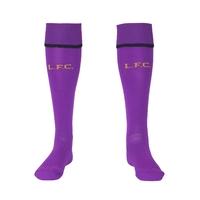 2014-15 Liverpool Home Goalkeeper Socks (Purple) - Kids