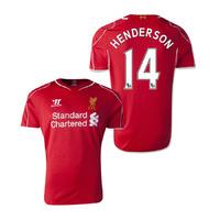 2014-15 Liverpool Home Shirt (Henderson 14)