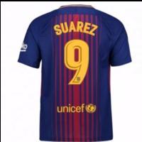 2017 2018 barcelona home shirt suarez 9 kids