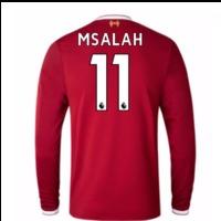 2017 18 liverpool home long sleeve shirt m salah 11