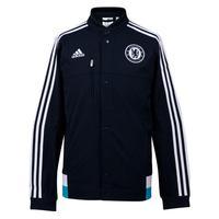 2014-2015 Chelsea Adidas Anthem Jacket (Dark Marine)