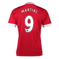 2015-16 Man United Home Shirt (Martial 9) - Kids