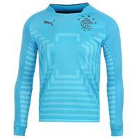 2014-2015 Rangers Puma Away Goalkeeper Shirt (Blue) - Kids
