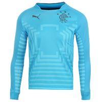 2014 2015 rangers puma away goalkeeper shirt blue kids