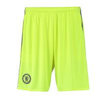 2016 2017 chelsea adidas goalkeeper shorts solar yellow