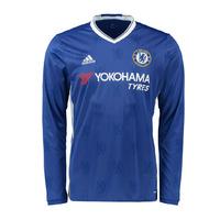 2016-2017 Chelsea Adidas Home Long Sleeve Shirt