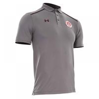 2017-2018 St Pauli Team Polo Shirt (Graphite)