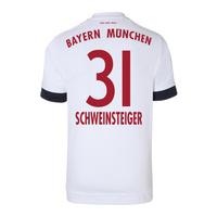 2015-16 Bayern Munich Away Shirt (Schweinsteiger 31) - Kids