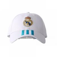 2017-2018 Real Madrid Adidas 3 Stripe Baseball Cap (White)