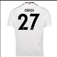 2017 18 liverpool away shirt origi 27 kids